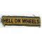 WWII - Occupation Period 2nd Armor Division HELL ON WHEELS Theatre Made Tab / Patch