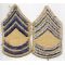 Late-40's-50's Sergeant First Class Chevron Set