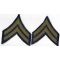 WWII Army Corporal  Chevron Set