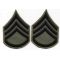 Sergeant First Class Twill Chevron Set