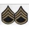 WWII Army Staff Sergeant Chevron Set