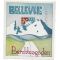 1940's-1950's Bellevue Hotel Berchtesgaden Luggage Decal