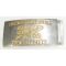 US Navy Identified USS Hector AR-7 Supply Officer Philippine Made Belt Buckle