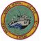 1950's US Navy Disney Design Harbor Boat US Fleet Activities Sasebo Japan Ships Patch