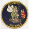 Vietnam Era US Navy Seabees MCB-5 Okinawa Japanese Made Back Patch