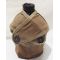 WWII Marine Corps 3rd pattern canteen cover with an enameled canteen and cup