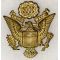 WWII Or Before Gaunt Made US Army Officers Cap Badge