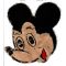 Vietnam Mickey Mouse Head Novelty Pocket Patch