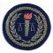 ARVN / South Vietnamese Army Judge Advocate General / Judicial School Bullion Beret Badge
