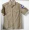 ARVN / South Vietnamese Army 23rd Division Enlisted Khaki Shirt