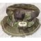 Vietnam LRRP Style Short Brim Multi-piece Tiger Stripe Boonie Hat