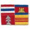 Vietnam US Air Force FAC PIlots Four Powers Flags Patch