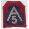 WWII 5th Army Italian Made Patch