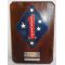 Vietnam Marine Chaplain Wooden Tour Plaque