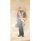 Meiji / Taisho Period General Nogi Litho Printed Wall Scroll