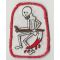 Vietnam US Air Force 13th Bomb Squadron Oscar The Skeleton Patch