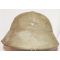 Vietnam Wartime NVA / North Vietnamese Army Pith Helmet With Shrapnel Damage.