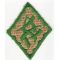 WWII Chinese Language School Dark Green Border Variant Patch