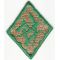 WWII Chinese Language School Emerald Green Border Variant Patch