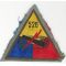 WWII 526th Armored Battalion Silk Woven Patch