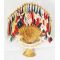 WWII era Painted United Nations Flag Pin