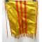 South Vietnamese Fringed Silk Desk Flag