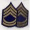 WWII Sergeant First Class Chevron Set