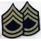 WWII Sergeant First Class Chevron Set