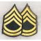 Vietnam Era Sergeant First Class Chevron Set