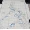 WWII era US Army Philippine Campaign Unit History Map