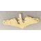 WWII US Navy Ivory Or Bone Submarine Dolphin Badge