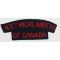 WWII 48th Highlanders of Canada Shoulder Title
