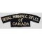 WWII Canadian Royal Winnipeg Rifles Shoulder Title