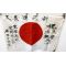 WWII Japanese Patriotic Ladies Club Azabu Subcommittee Good Luck For Bravery Flag