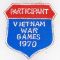 Vietnam Participant Vietnam War Games 1970 Patch