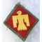 WWII 45th Division Lime Green Border Patch
