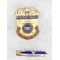 ​WWII US Merchant Marine Torpedoed Pin Set