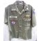 Vietnam US Army 336th Assault Helicopter Company WARRIORS T-BIRDS​ Fatigue Shirt