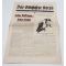WWII era German Das Schwarze Korps Official SS Newspaper Dated October 1941​