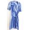 WWII US Navy WAVES Working Smock Reserve Blue Uniform