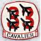 1960's USAF 33rd Cavalier Japanese Made Back Size Squadron Patch