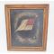 Civil war era 2nd National Confederate Flag oil Painting