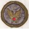 WWII AAF Headquarters Indian Made Bullion Patch