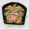 ​​​​​​1920's-30's War Shipping Administration Officers Bullion Cap Badge