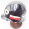 Post WWII era helmet liner that has been painted with the 503rd Military Police and 3rd Army insignia