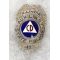 ​​1950's Illinois Civil Defense Aux. # 11 Police Badge