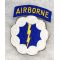 WWII One Piece 9th Airborne Ghost / Phantom Division Patch