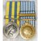 ​​R.B. Reynolds Navy New Zealand Korean War Service Medals Duo