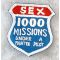​Vietnam Sex 1000 Missions Under A Fighter Pilot Novelty Squadron Patch