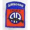 Vietnam 82nd Airborne Division Sniper Patch